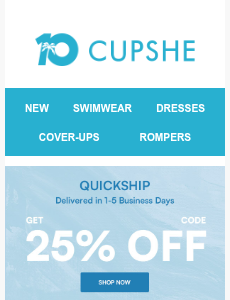 Cupshe - Delivery in Just One Business Day!