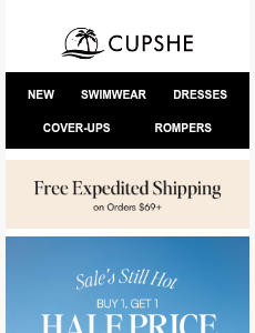 Cupshe - Half Off? Feels Illegal.